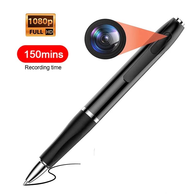 Pen Digtal Voice Recorder & Mini Camera Oculta Professinal Dictaphone Ea Support 8gb-128gb Micro SD