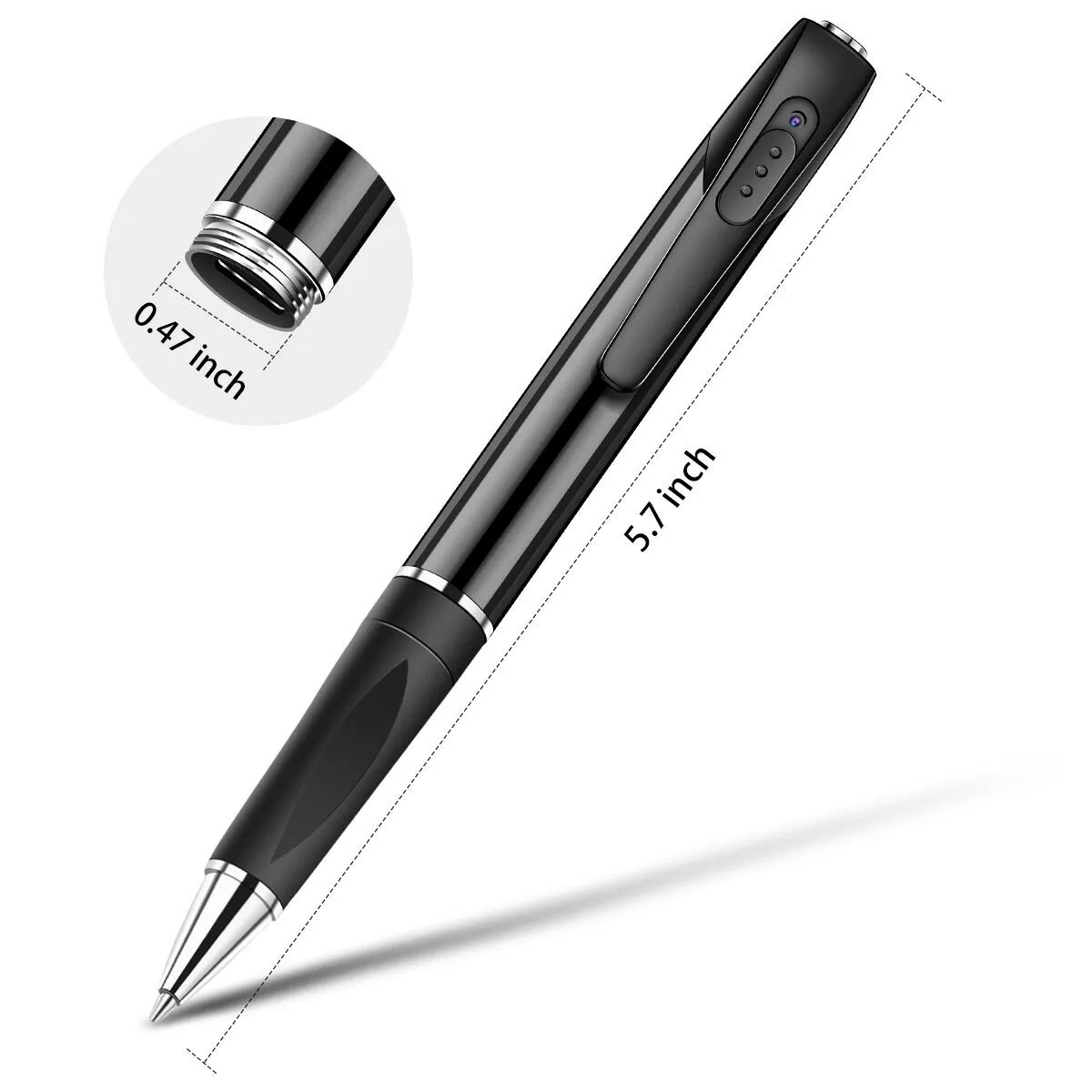 Pen Digtal Voice Recorder & Mini Camera Oculta Professinal Dictaphone Ea Support 8gb-128gb Micro SD