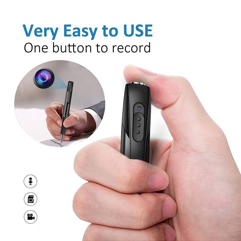 Pen Digtal Voice Recorder & Mini Camera Oculta Professinal Dictaphone Ea Support 8gb-128gb Micro SD
