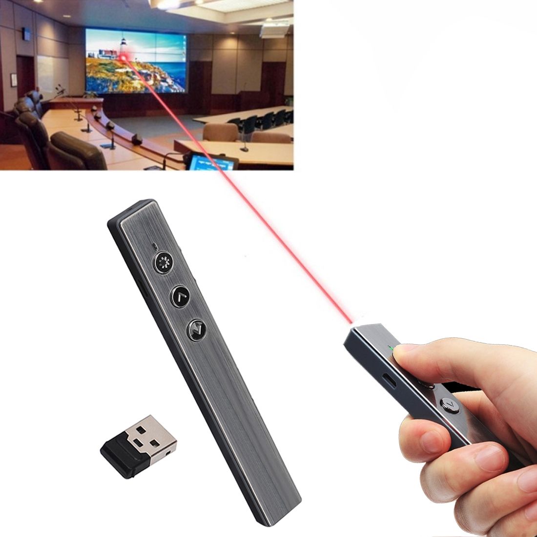 PR-20 Wireless PPT Remote Control Pen
