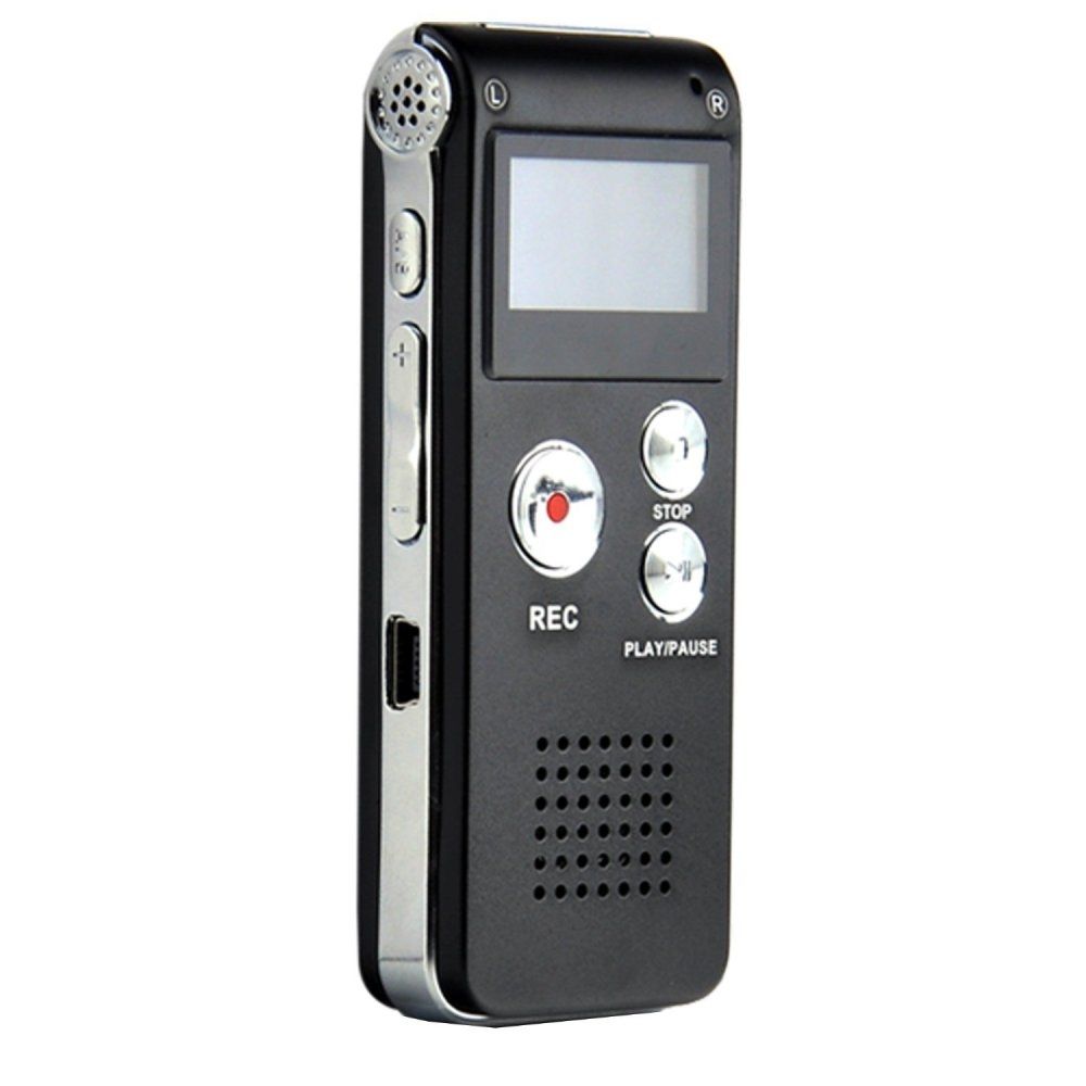 Multifunctional Rechargeable 8GB Digital Voice Recorder