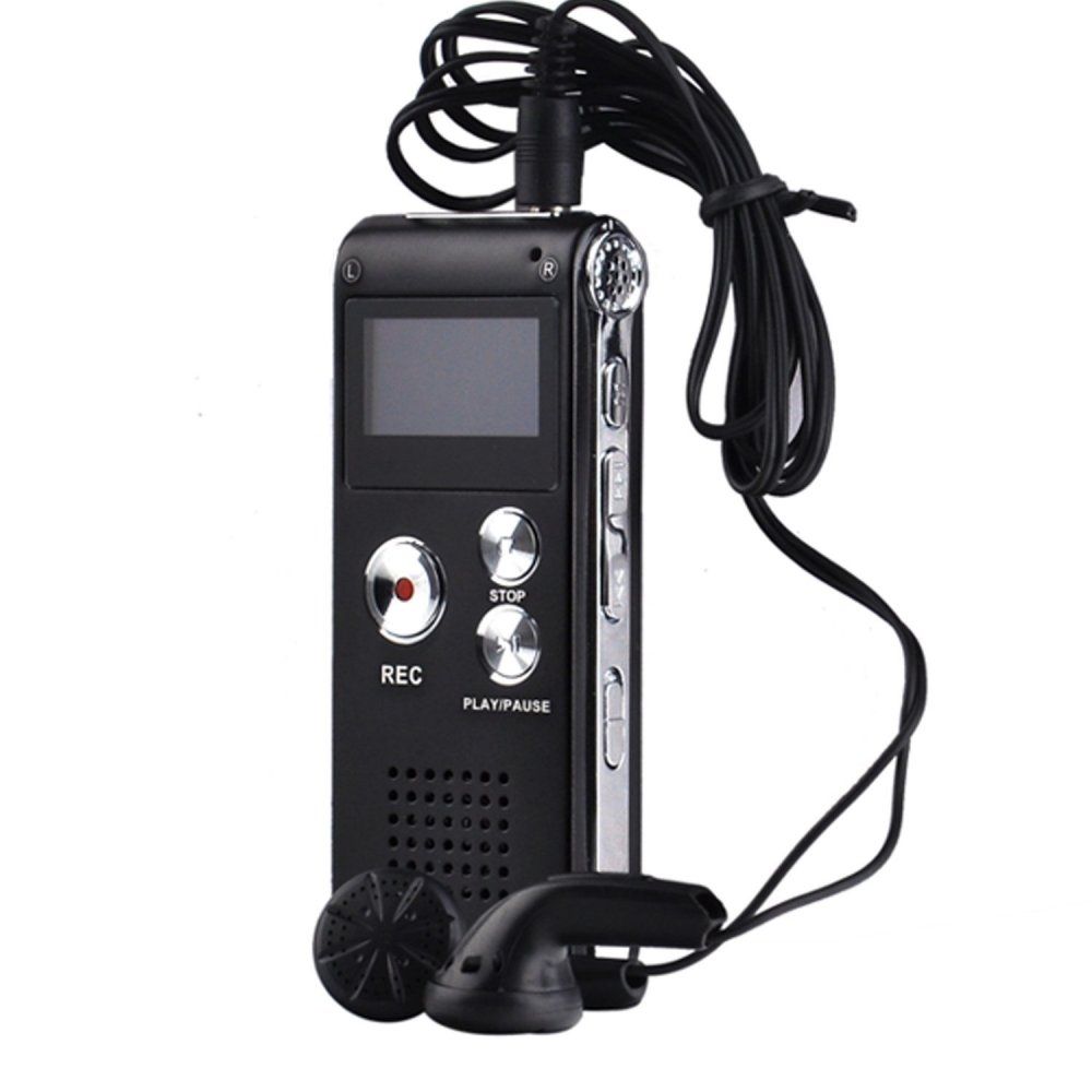 Multifunctional Rechargeable 8GB Digital Voice Recorder