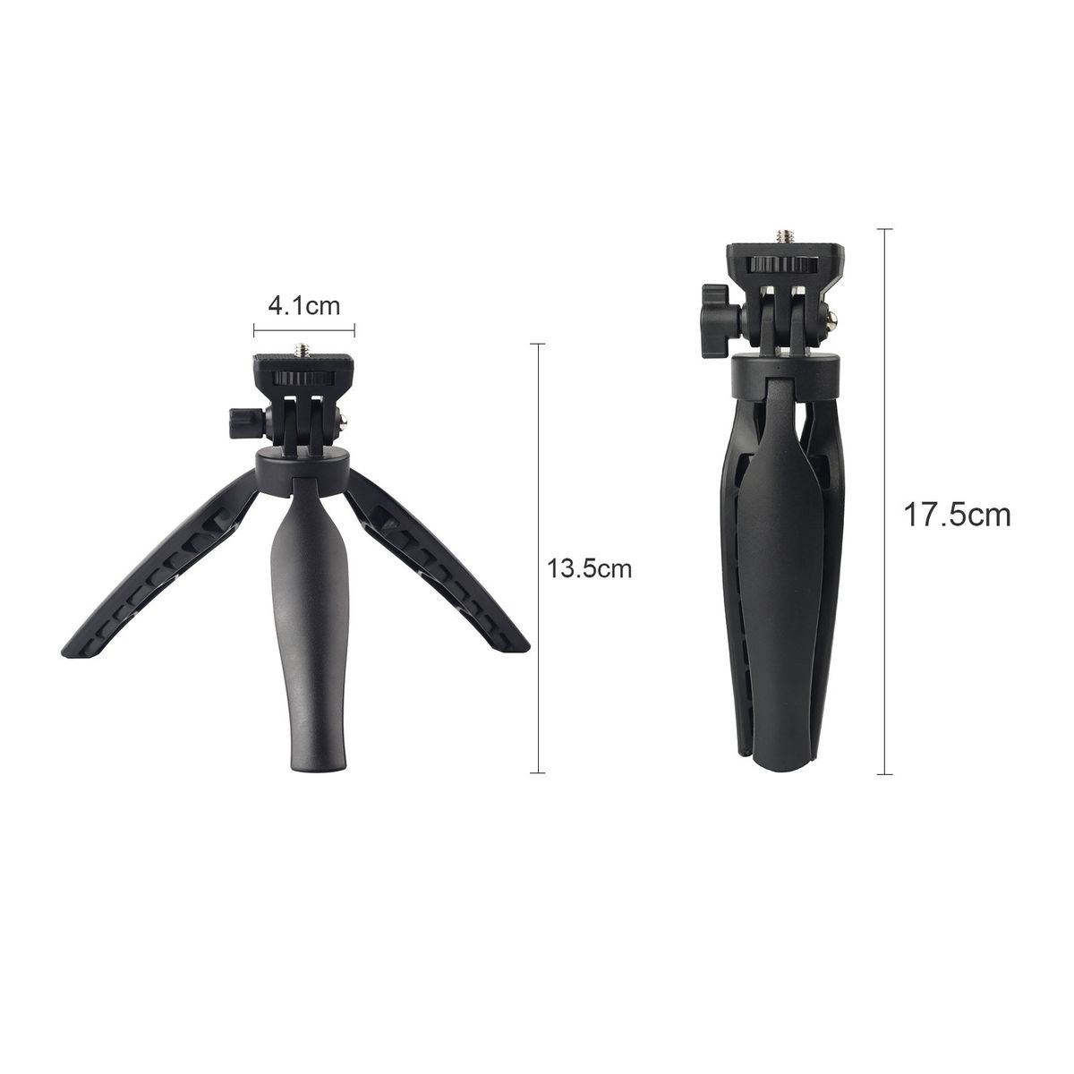 Video Mini Table Tripod 180° Foldable With Universal