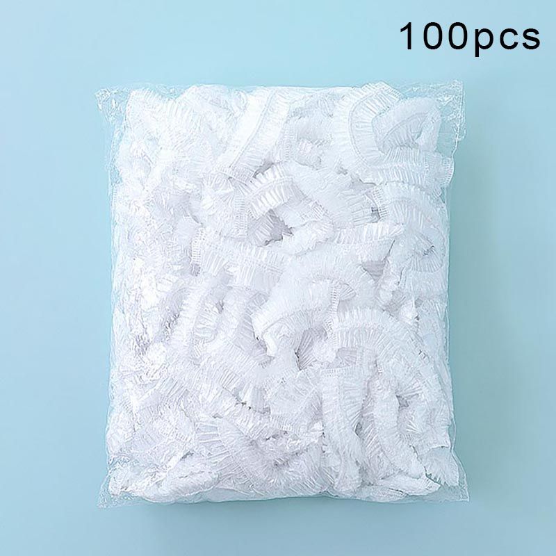 100PCS Food Covers For Kitchen Reusable Refrigerator Elastic Keep Fresh Food Cover Plastic Wrap Dish Plate Clings Film Cover-100PCS
