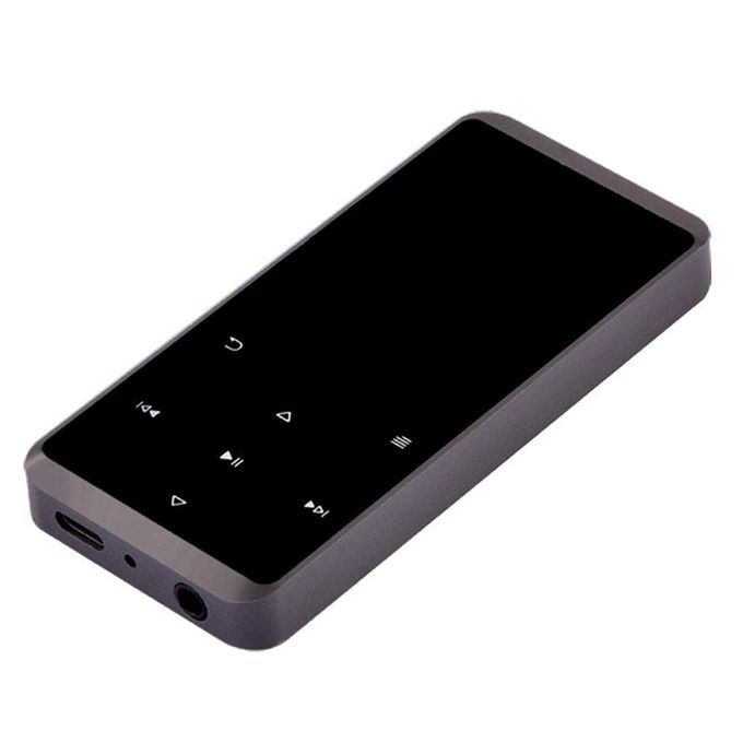 16GB Bluetooth MP3 Player Touch Screen Music FM Radio Recorder Gray