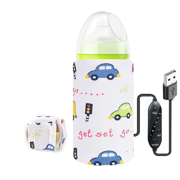 USB baby bottle insulation bag bag bottom temperature milk bag constant warm milk bag portable outdoor baby bottle heating bag foreign trade Car traffic lights - bottom of the package