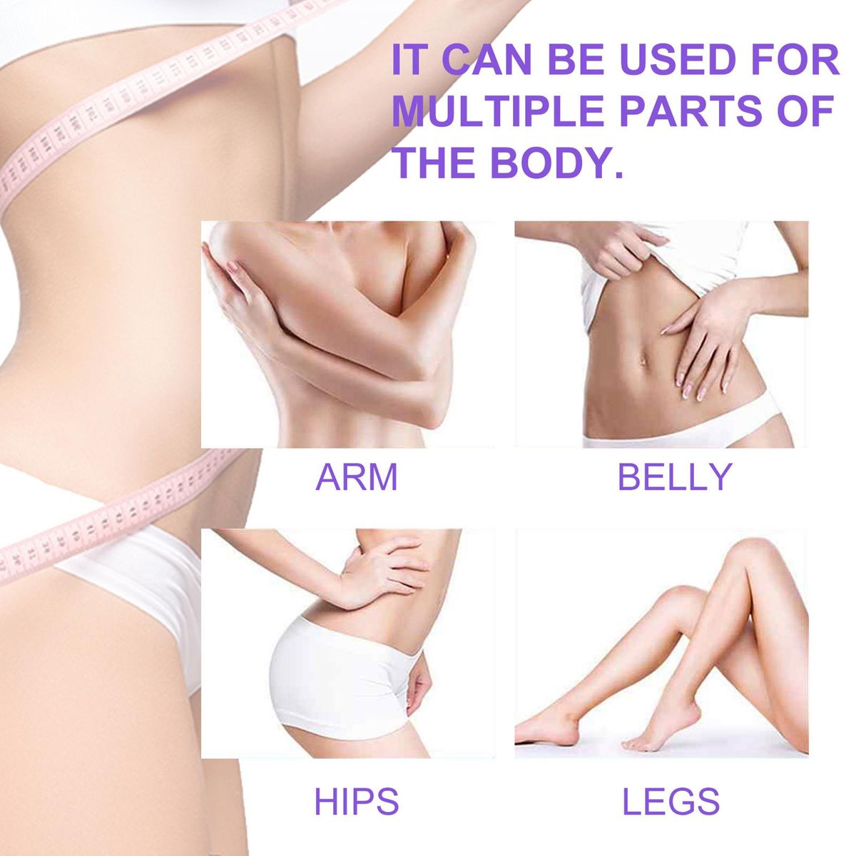 30Pcs Slimming Patches Natural Ingredients Healthy Mild Detoxify Tone Tighten Skin for Arm Belly Hips Legs