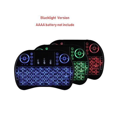 Air Mouse Mini Wireless Keyboard 2.4GHz Touchpad Backlight  Air Mouse For Android TV Box PC