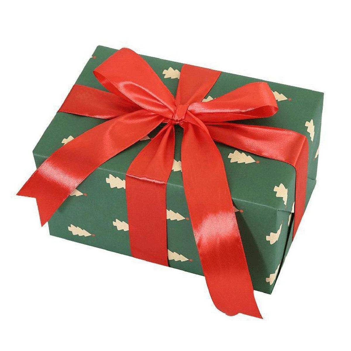 High-quality Wrapping Paper 2-pack Festive Xmas Wrapping for Gift Dark Green