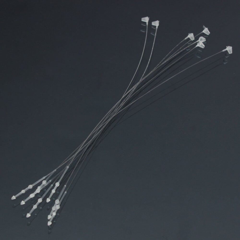 500x Nylon Cable Ties Strung Garment Clothes Price Tags Cards Labels Certificate