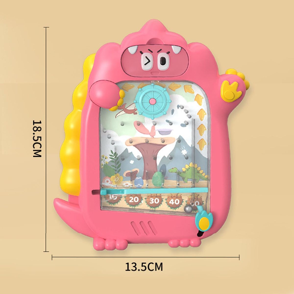 Graffiti Board Magnetic Dinosaur Graffiti Board Pink
