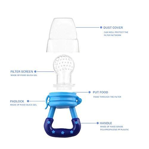 Fruit Feeding Pacifier  Baby Teether  (3 Nipple Sizes)