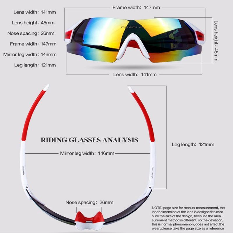UV400 Sky Cycling Glasses Outdoor Sport MTB Bicycle