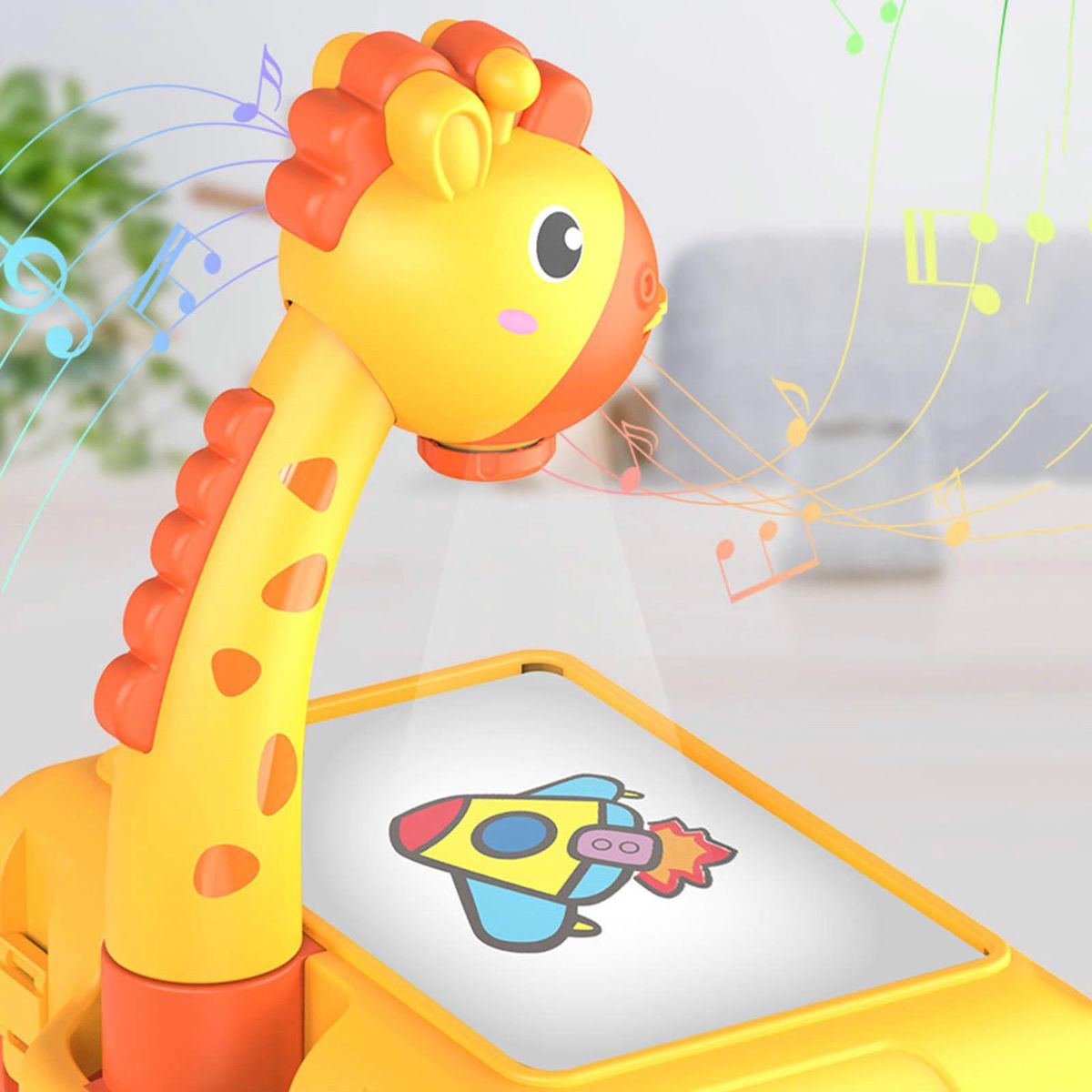 1 Set Kids Graffiti Table Children Board Toy Yellow