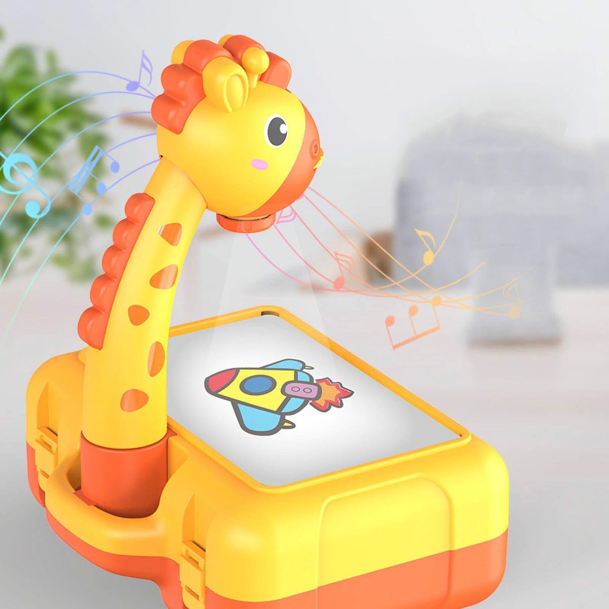 1 Set Kids Graffiti Table Children Board Toy Yellow