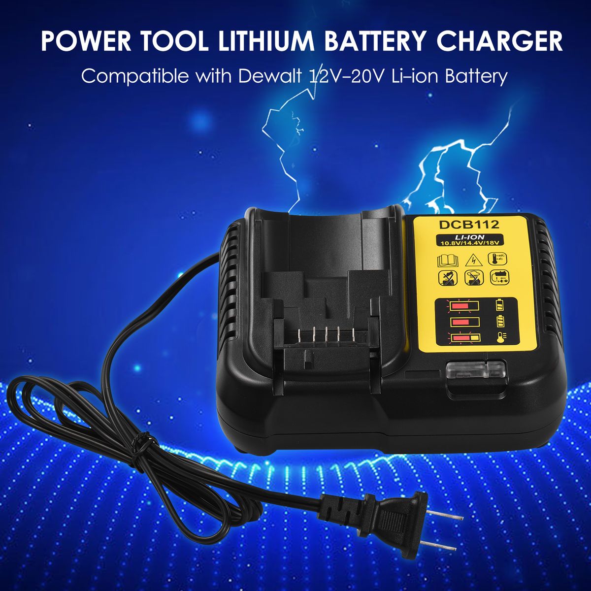Power Tool Battery Charger Lithium-ion Battery Recharger