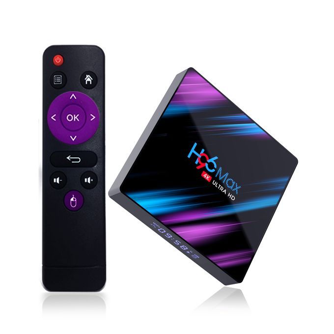 H96 Max Smart Android 9.0 TV Box RK3318 Quad Core 64 Bit