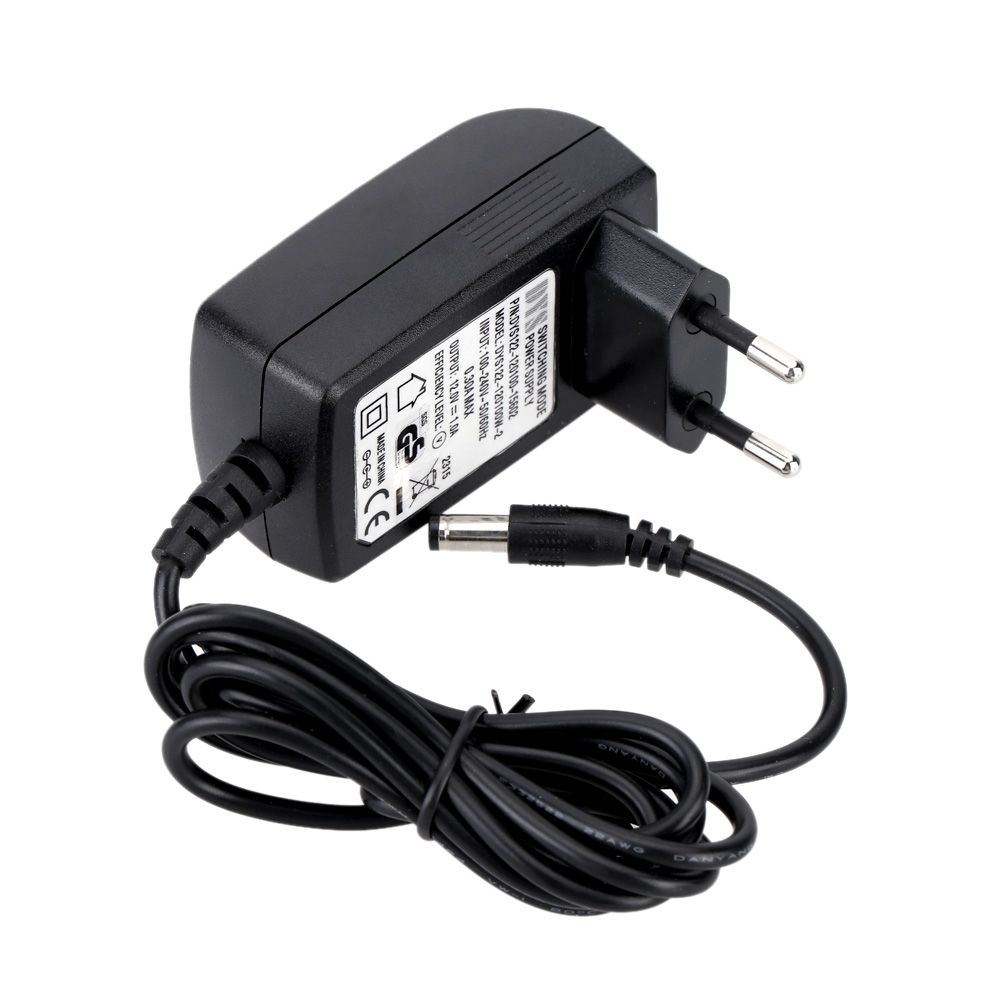 12V1A Charger Switching Power Supply Adapter EU Plug TUV For