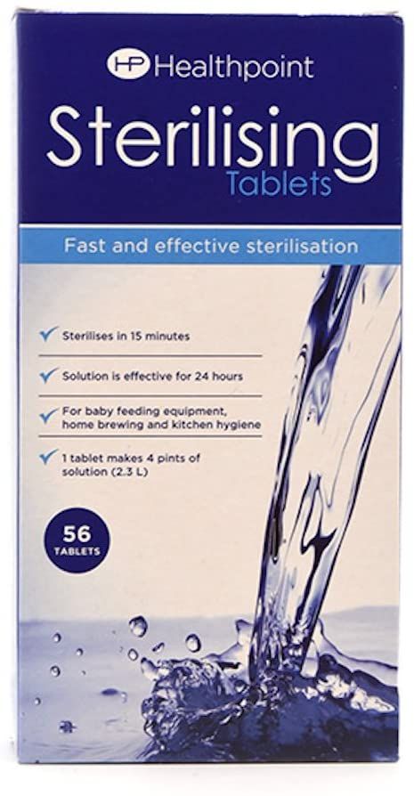Sterilising Tablets - Pack Of 56 Tablets