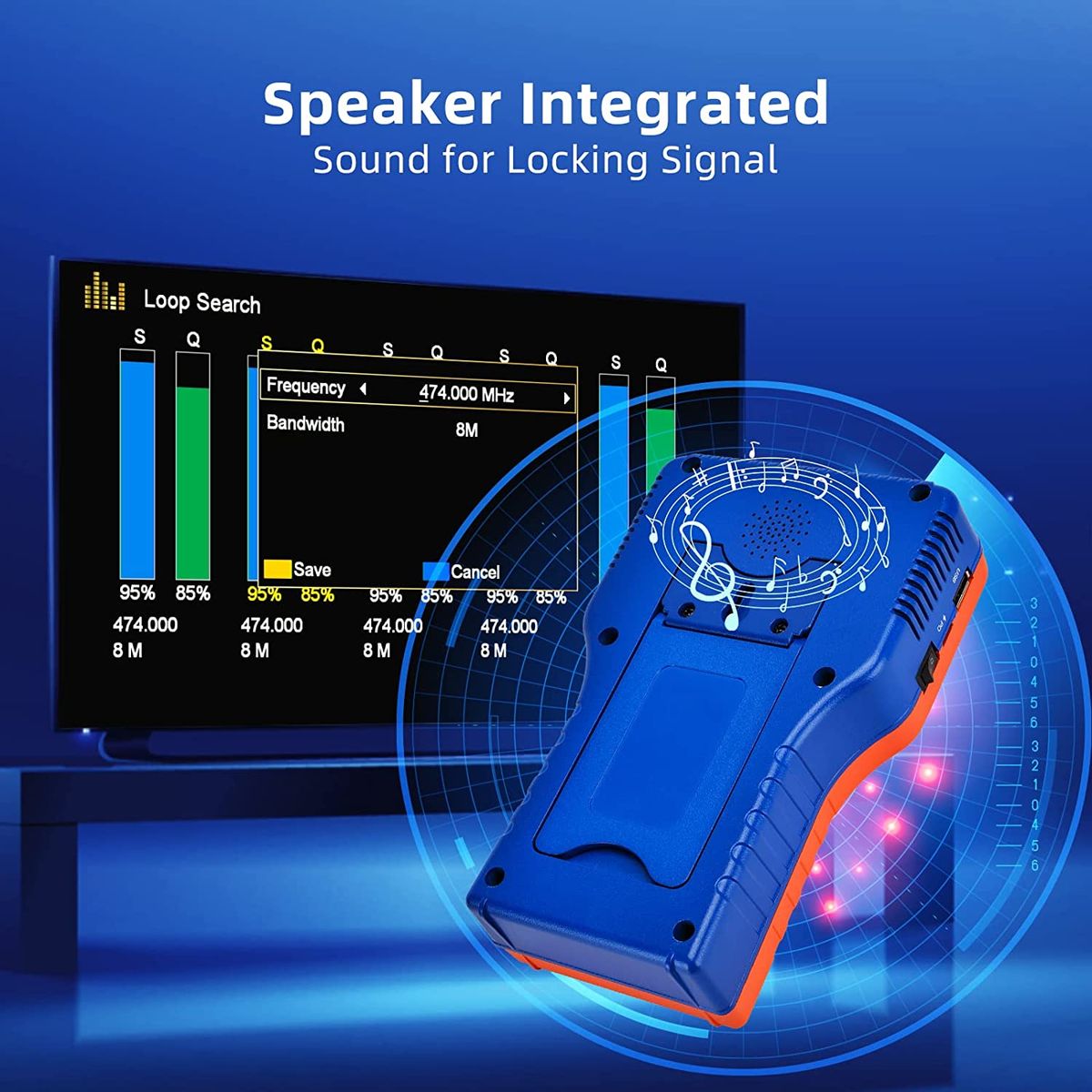 V8 Finder Pro Satellite Finder Meter SAT Finder TV Signal Finder