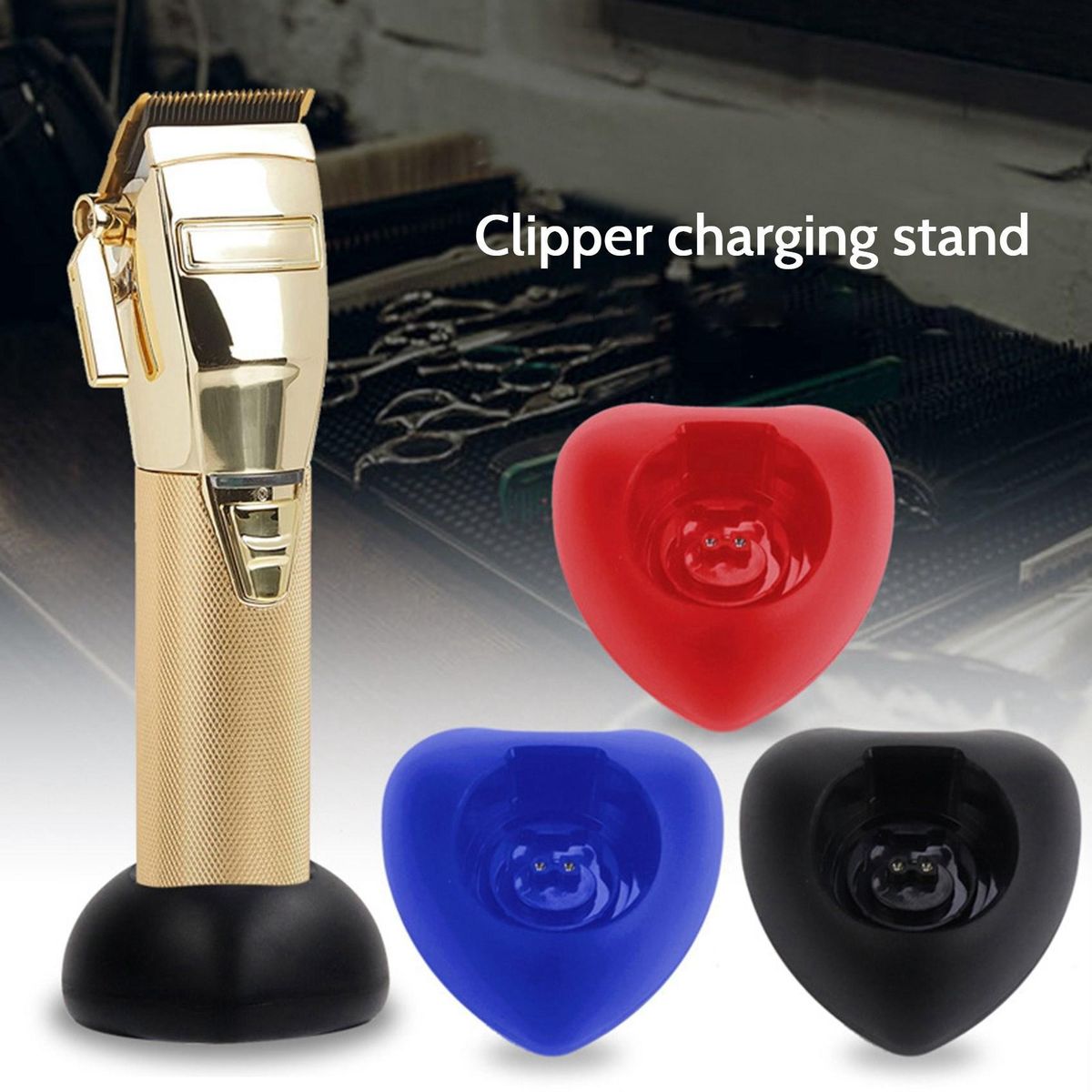 Hair Clipper Charging Stand Electric Barber Dock