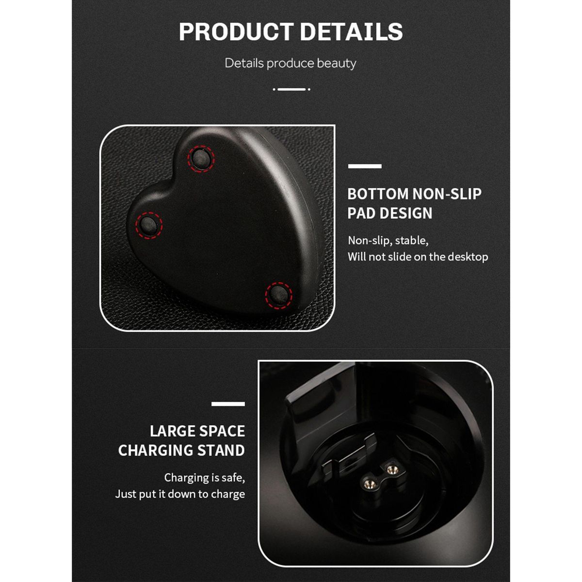 Hair Clipper Charging Stand Electric Barber Dock