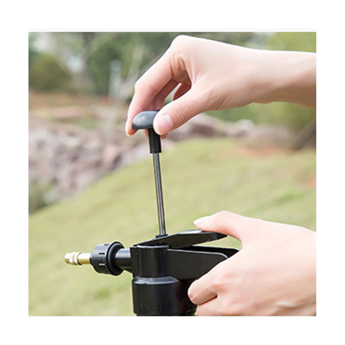 Hand Air Pump Spray Transparent Water Can Home Disinfection Garden Plants Flower Watering Tool