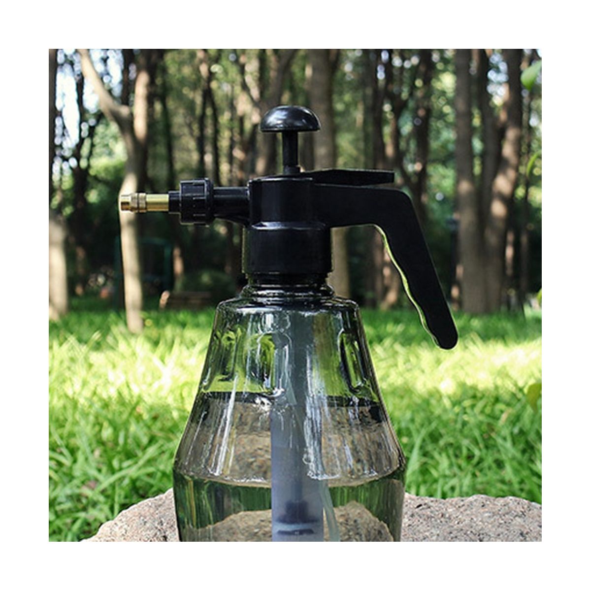 Hand Air Pump Spray Transparent Water Can Home Disinfection Garden Plants Flower Watering Tool