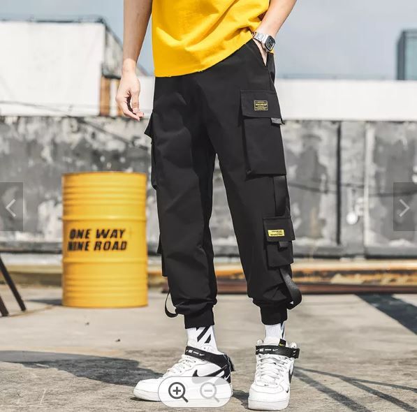 Cheap Simple Casual Women Joggers - Ladies Joggers - Black