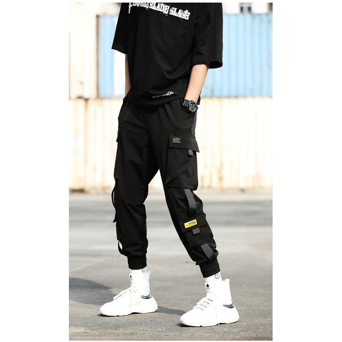 Cheap Simple Casual Women Joggers - Ladies Joggers - Black