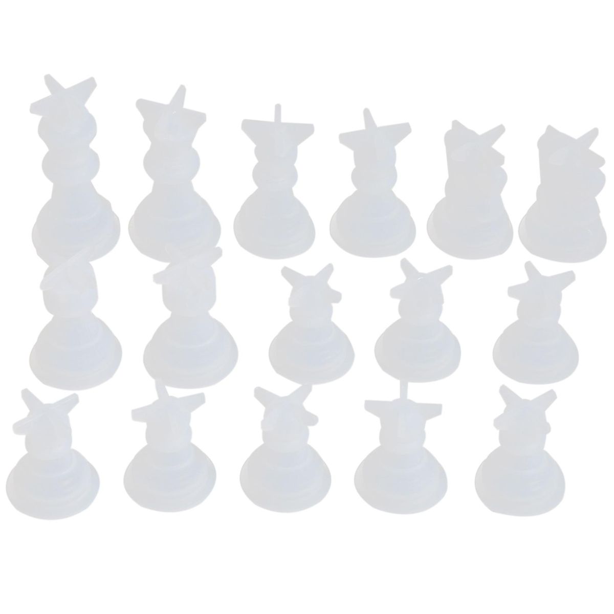 Chess Mold for Resin Silicone Chess Resin Mold Chess Crystal Epoxy Casting Molds for Making Birthday Gift