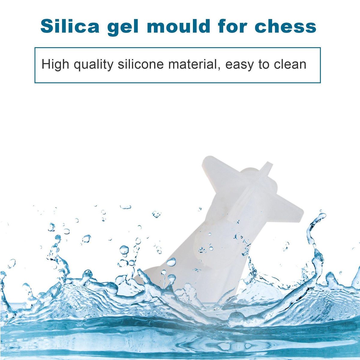 Chess Mold for Resin Silicone Chess Resin Mold Chess Crystal Epoxy Casting Molds for Making Birthday Gift