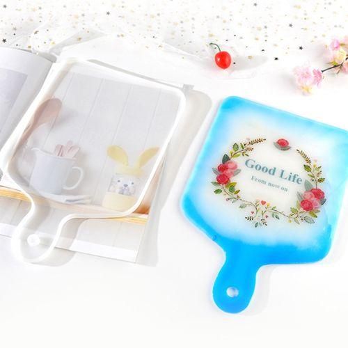 Diy Handmade Handle Tray Mold Crystal Epoxy Resin