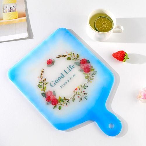 Diy Handmade Handle Tray Mold Crystal Epoxy Resin