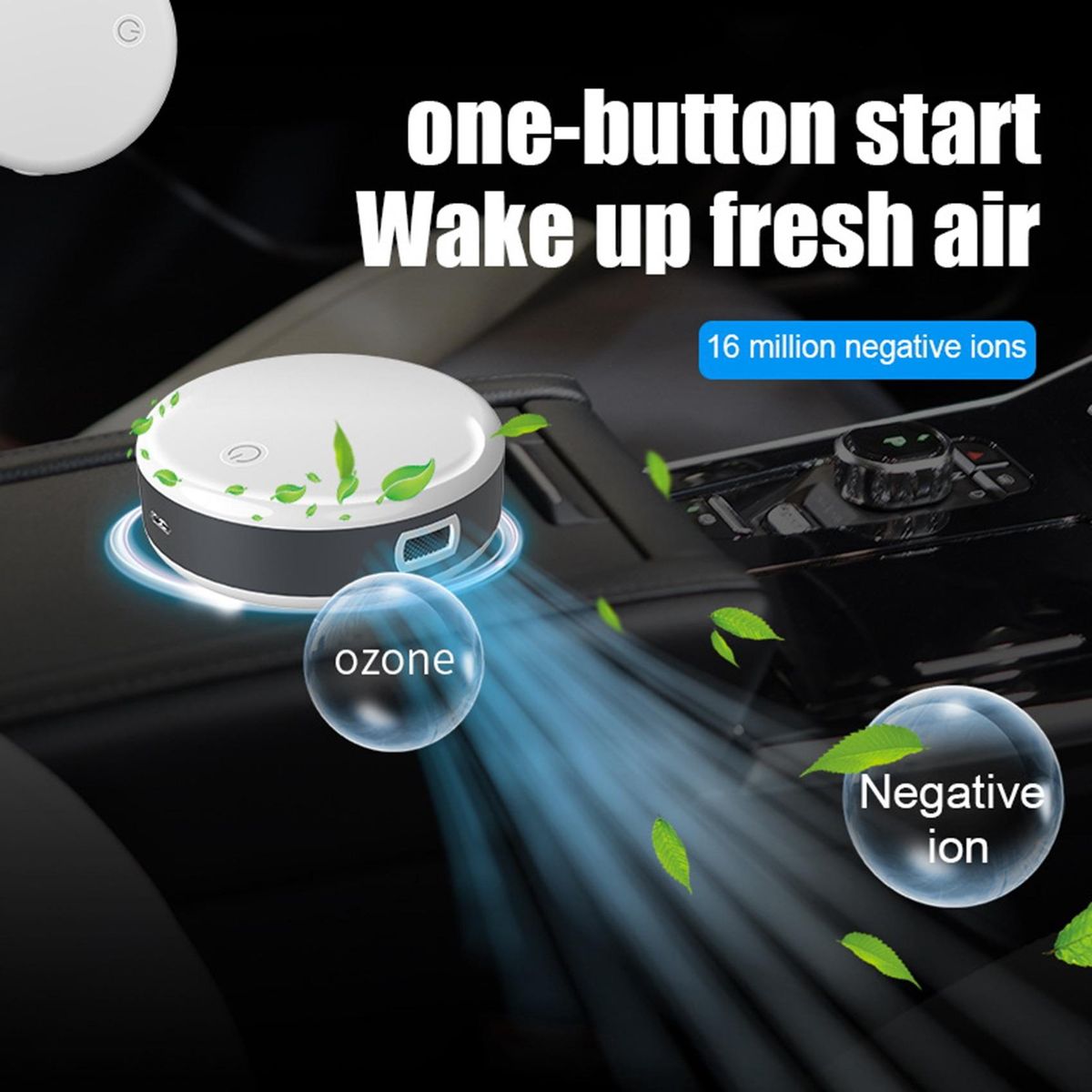 USB Portable Air Purifier Personal Mini Air Necklace Negative Ion Air Freshener No Radiation Low Noise for Home Travel