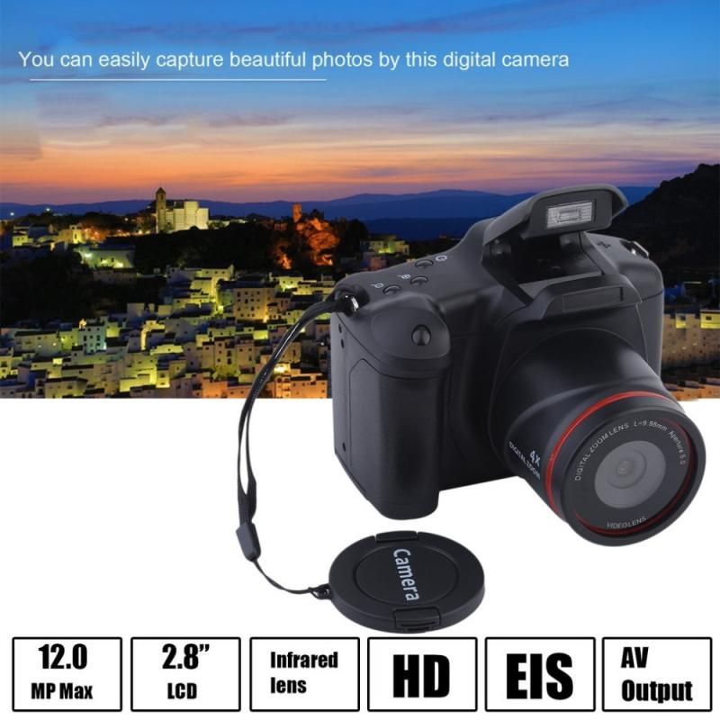 Home Travel Vlog Photography 16X 1080P HD Digital Camera 2.4 Inch Infrared Digital Zoom Video Camera For YouTube Live Broad As Shown