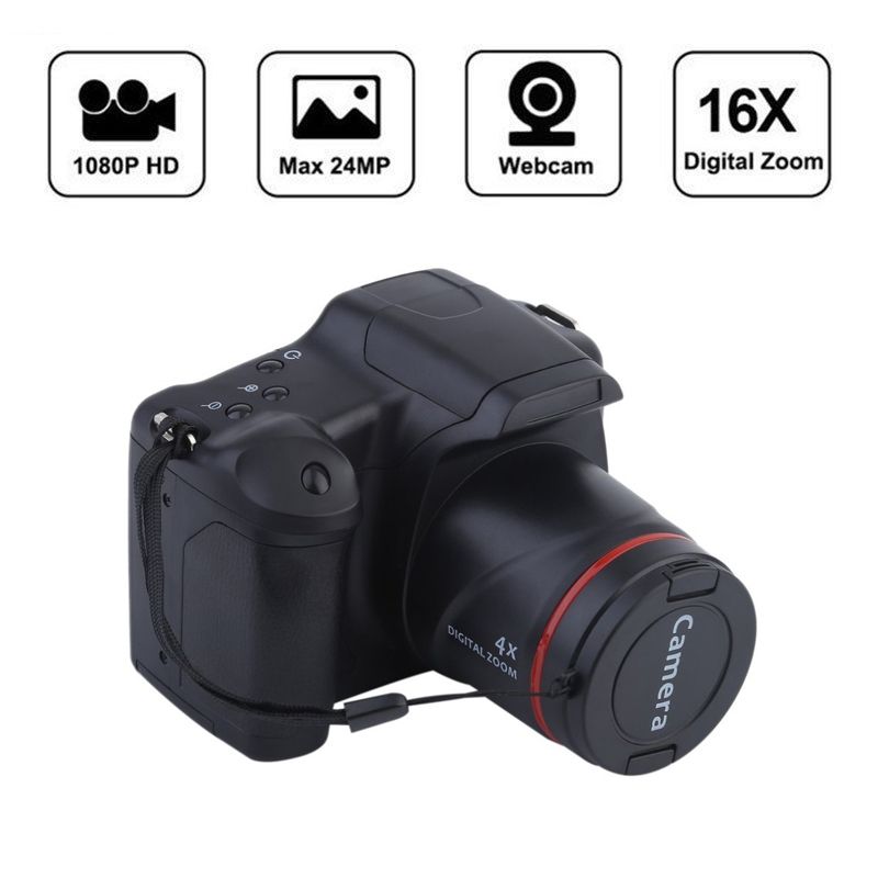 Home Travel Vlog Photography 16X 1080P HD Digital Camera 2.4 Inch Infrared Digital Zoom Video Camera For YouTube Live Broad As Shown