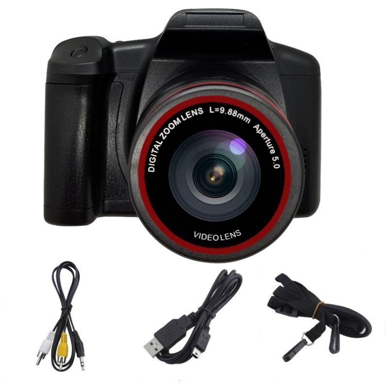 Home Travel Vlog Photography 16X 1080P HD Digital Camera 2.4 Inch Infrared Digital Zoom Video Camera For YouTube Live Broad As Shown