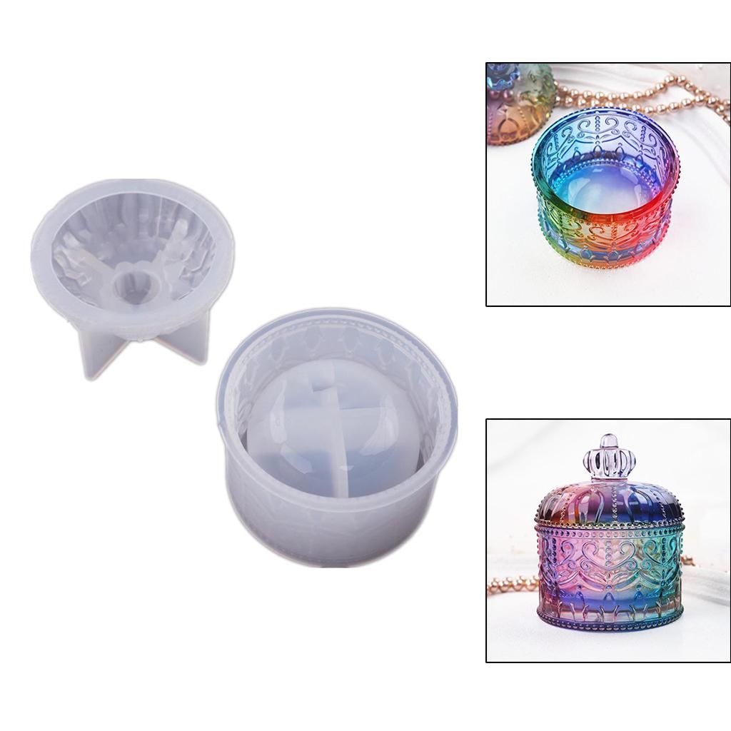 Silicone Jewellery Storage Box Resin Casting Mould DIY