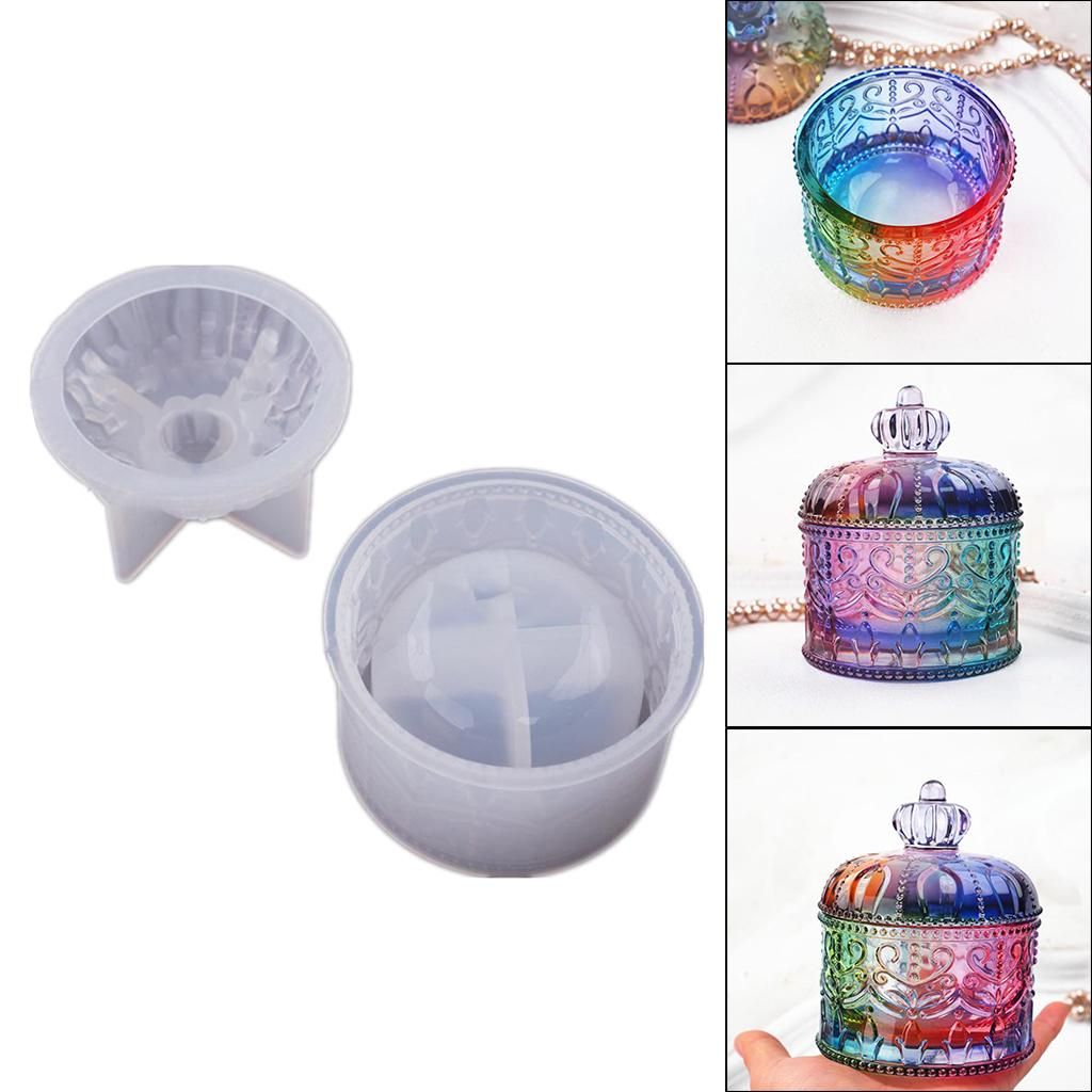 Silicone Jewellery Storage Box Resin Casting Mould DIY