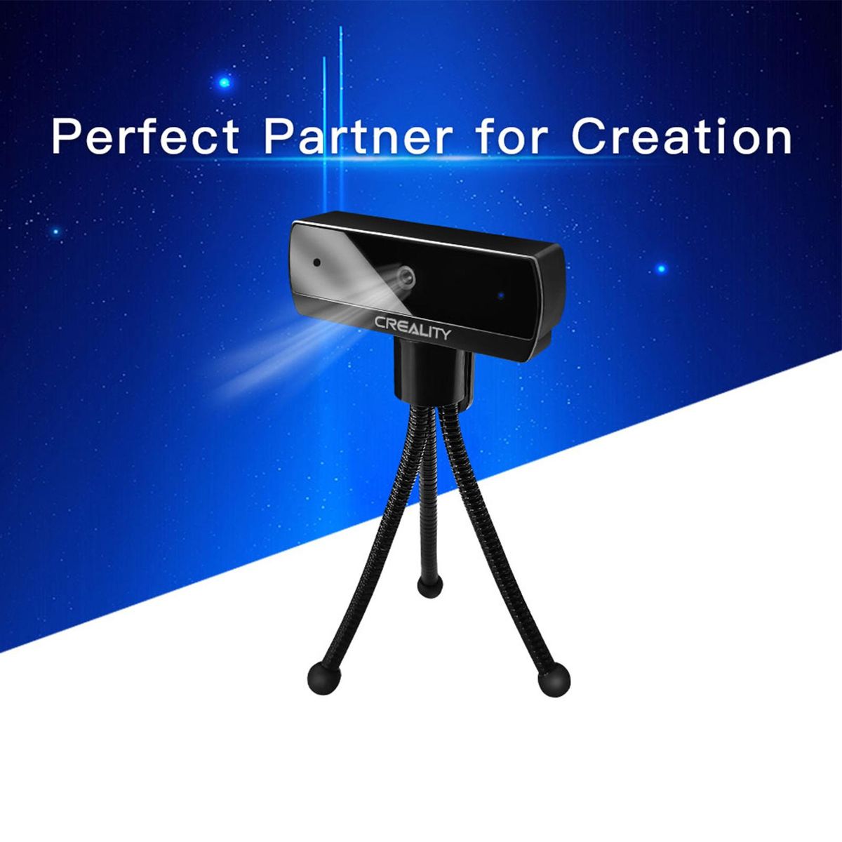 Creality 3D Printer Camera Monitor Smart Kit WiFi Box HD 1080P Real-Time Remote Control Time-lapse Photography for 3D Printing Cloud Slice Cloud Print with APP 8G TF Card Compatible with Most Creality 3D Printers CR-10 Ender-