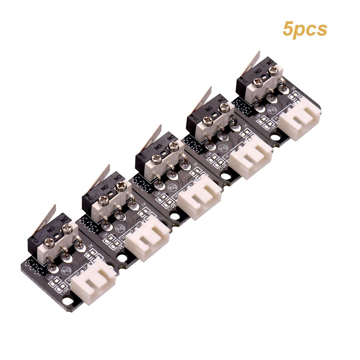 5pcs 3D Printer Parts Endstops Limit Switch 3Pin for CR-10 Series Ender-3 3D Printer