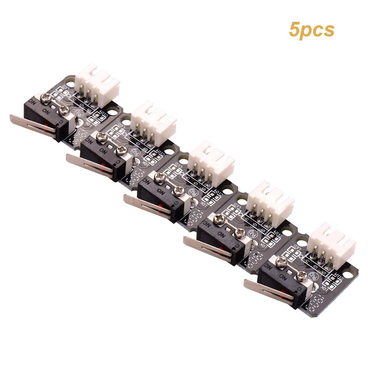 5pcs 3D Printer Parts Endstops Limit Switch 3Pin for CR-10 Series Ender-3 3D Printer