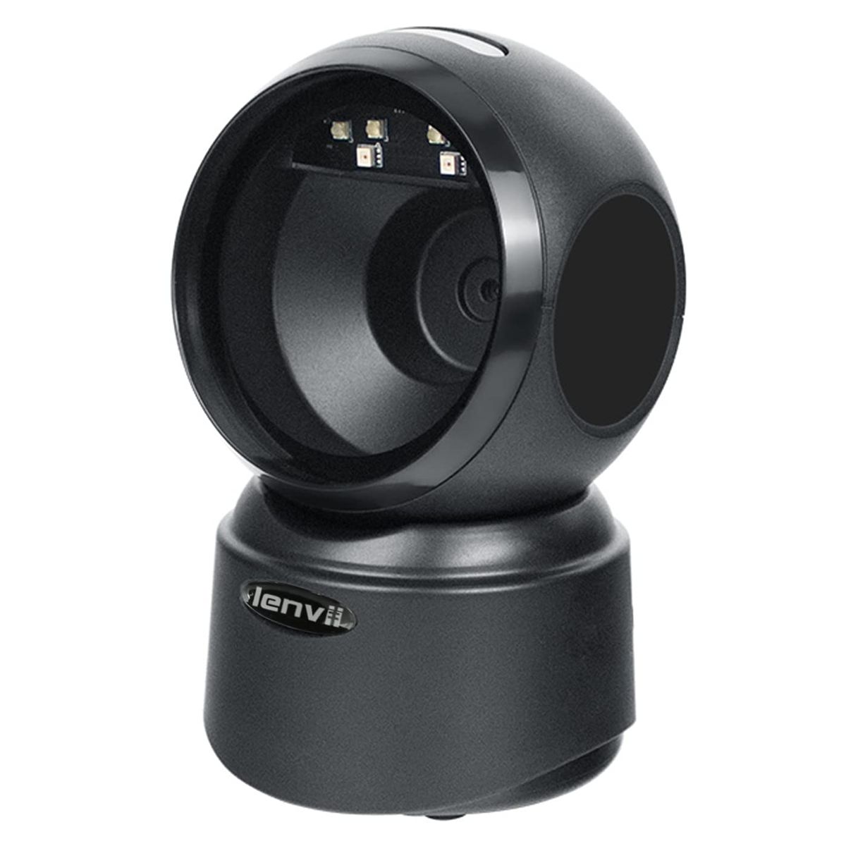 D7800 Desktop Barcode Scanner Omnidirectional Hands-Free Automatic USB QR Code Scanner, Capture Barcodes From Mobile Phone Screen, Automatic Image Sensing 2D Barcode Scanner