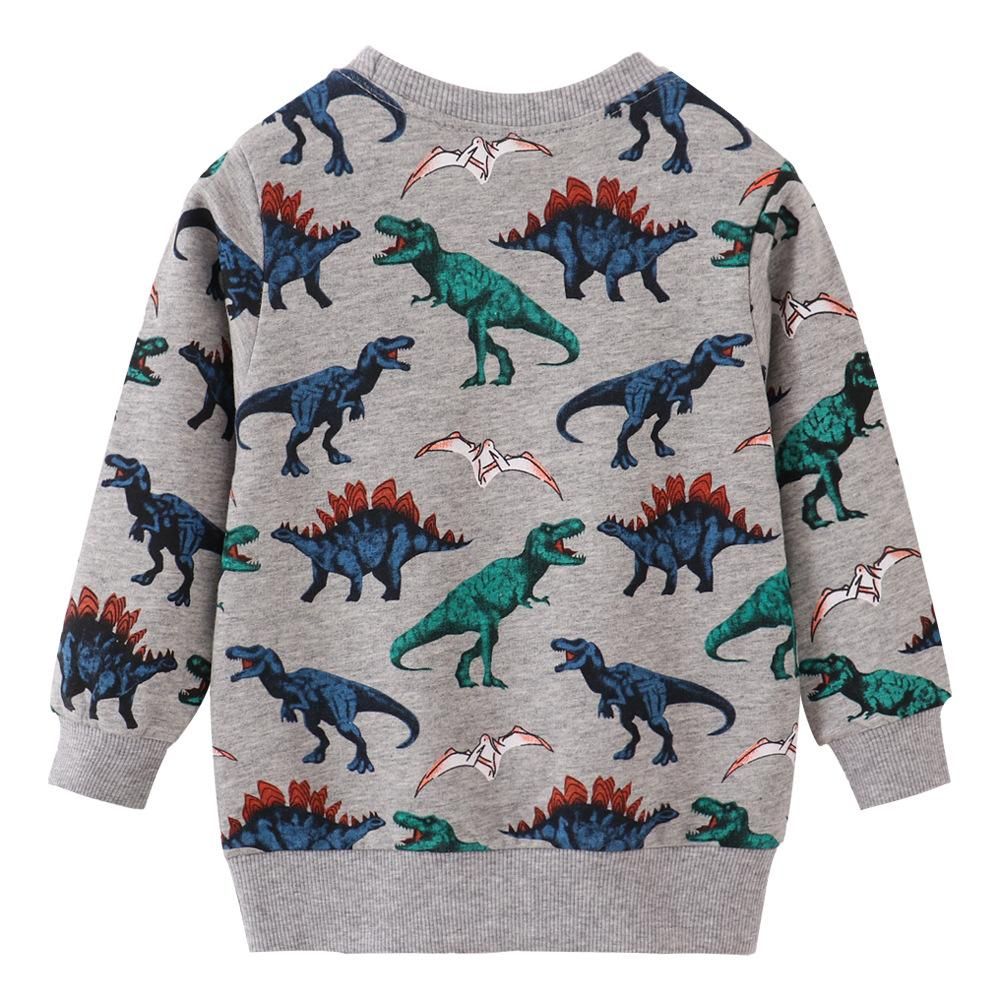 Boy's hoody knitted terry cotton long sleeve cartoon sweater new boys autumn clothing Euro