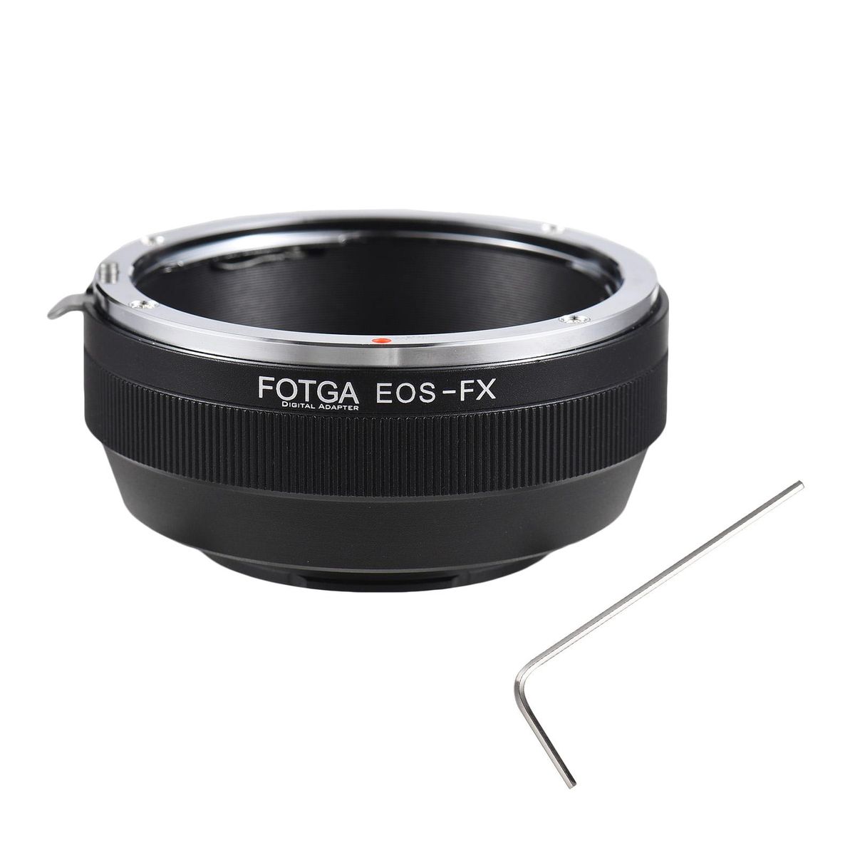 FOTGA Manual Lens Mount Adapter Ring Aluminum Alloy for Canon EOS EF/EFS Mount Lens to Fuji X-Pro1/X-E1/X-E2/X-A1/X-M1/X-T1 X-Mount Mirrorless Camera