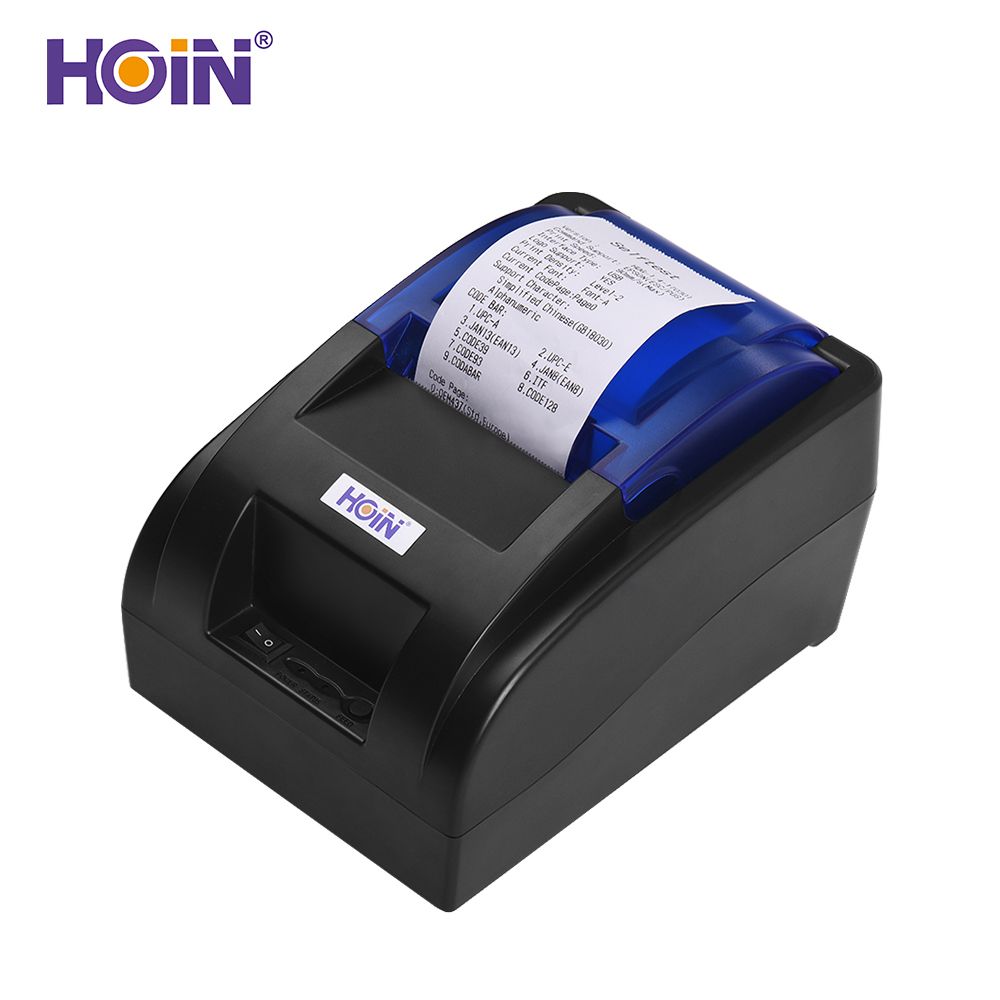 USB Portable 58mm Thermal Receipt Printer Ticket Bill