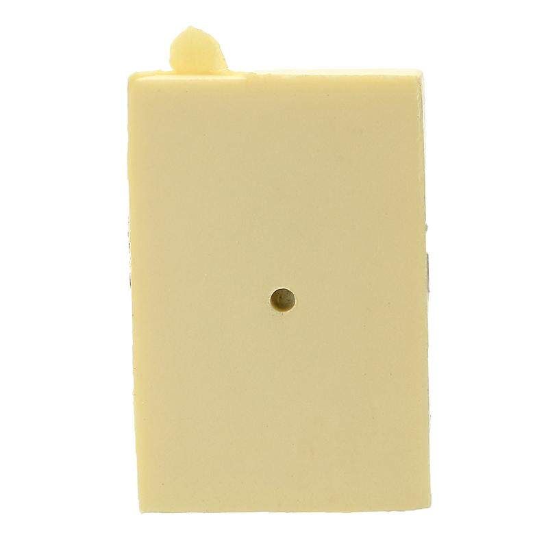 Squishy Crack Chocolate Bar Biscuit Cracker 5.5x1x6cm Sound With Packaging Collection Gift Decor Toy - Yellow Squares Apricot