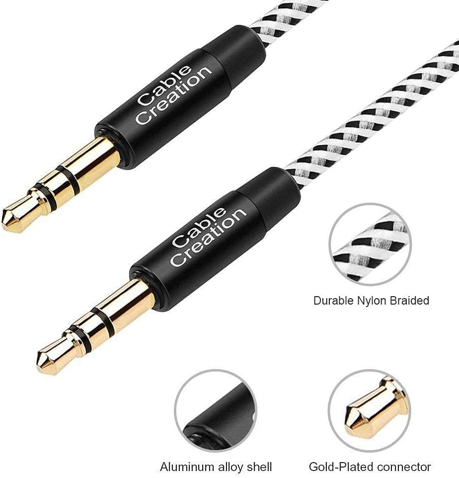 0.9M AUX CABLE 3.5MM MALE TO MALE CORD