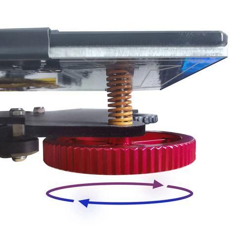 4PCS Red Metal Leveling Large Nut M4 Is Suitable